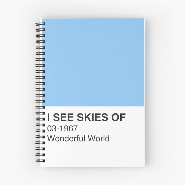 Item preview, Wonderful World Collection (No.3 of 4) Song Blue Colour Swatch - Full Width designed and sold by The Colourful Game.