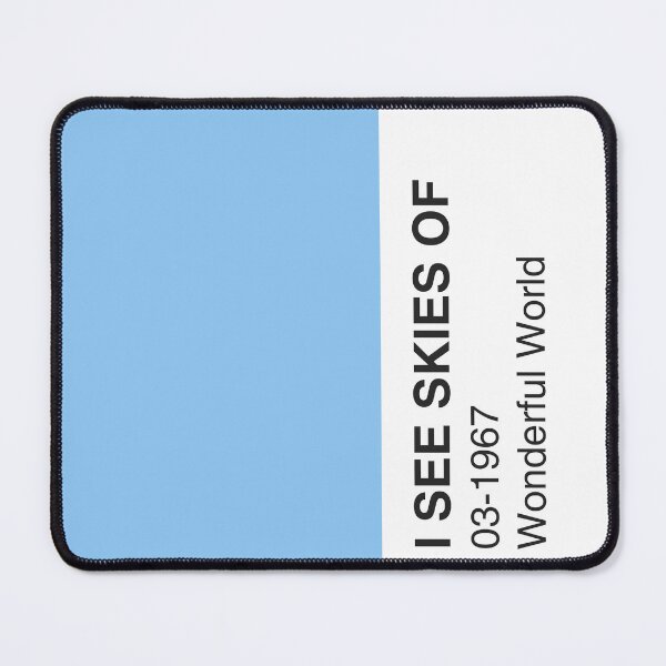 Item preview, Wonderful World Collection (No.3 of 4) Song Blue Colour Swatch - Full Width designed and sold by The Colourful Game.