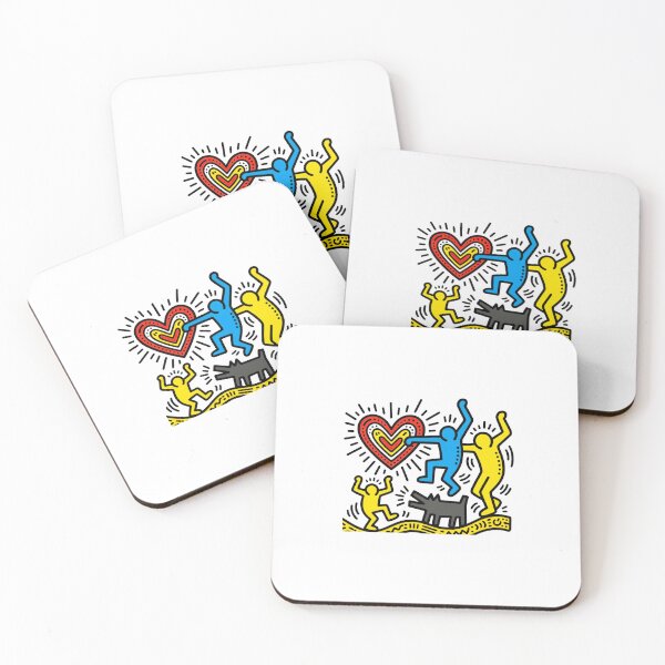 Item preview, Vibrant Dance & Heart Pop Art designed and sold by rarekicksnyc.