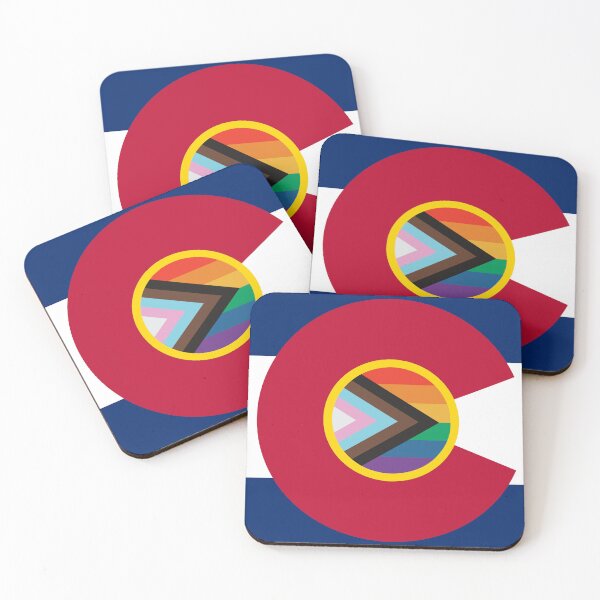Item preview, Colorado Pride Flag designed and sold by Visual Vestibule.