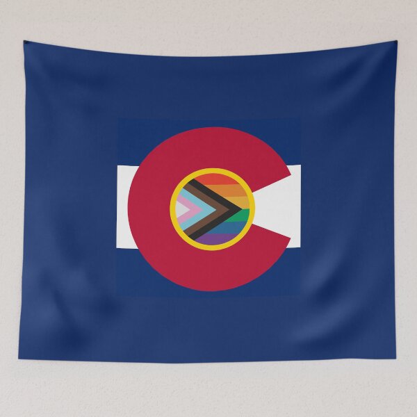 Item preview, Colorado Pride Flag designed and sold by Visual Vestibule.