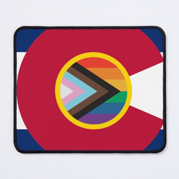 Item preview, Colorado Pride Flag designed and sold by Visual Vestibule.