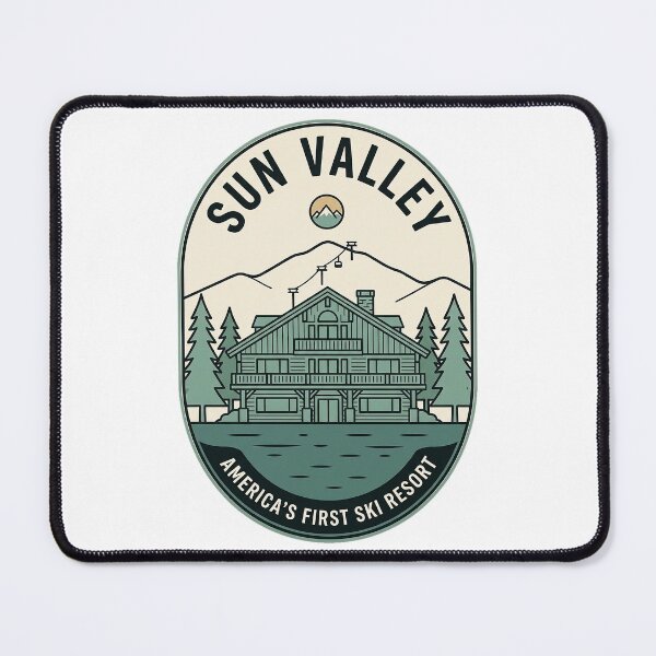 Item preview, Sun Valley Idaho Americas First Ski Resort Badge designed and sold by k3rstman1.