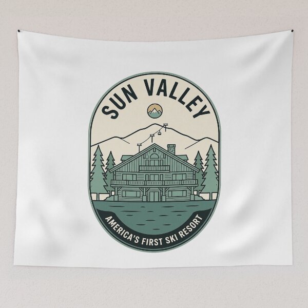 Item preview, Sun Valley Idaho Americas First Ski Resort Badge designed and sold by k3rstman1.