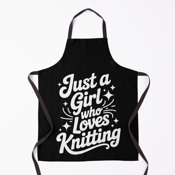 Item preview, just a girl who loves knitting designed and sold by jkrphoto.