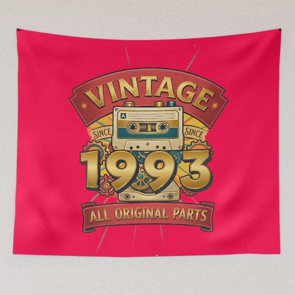 Item preview, Vintage 1993 All Original Parts Retro Cassette Design designed and sold by L&L.