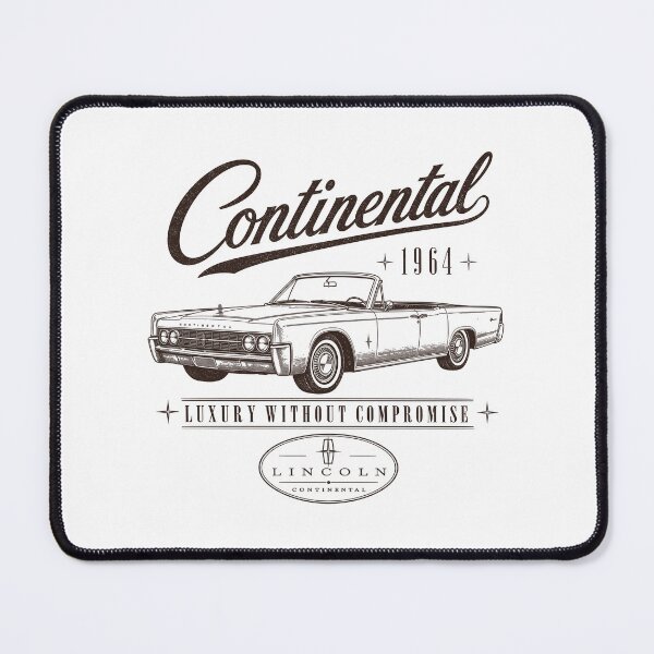 Item preview, Lincoln Continental 1964 Vintage Luxury Car Art Print designed and sold by NullSpacePrints.