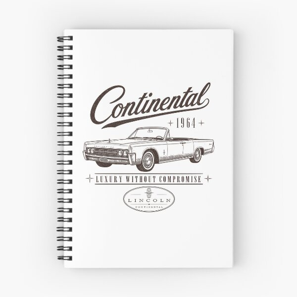 Item preview, Lincoln Continental 1964 Vintage Luxury Car Art Print designed and sold by NullSpacePrints.