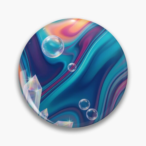 Item preview, Waves Dreamy Cosmic Landscapes Celestial Wonders Surreal Imagination designed and sold by ART ATTACK ZONE.