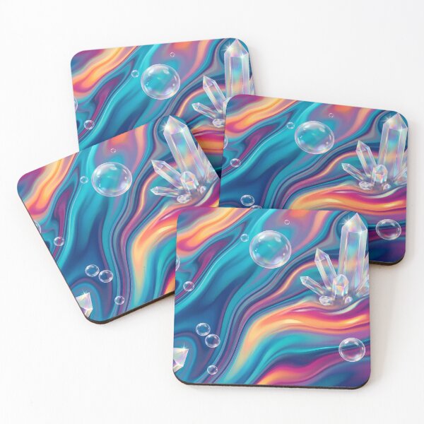 Item preview, Waves Dreamy Cosmic Landscapes Celestial Wonders Surreal Imagination designed and sold by ART ATTACK ZONE.