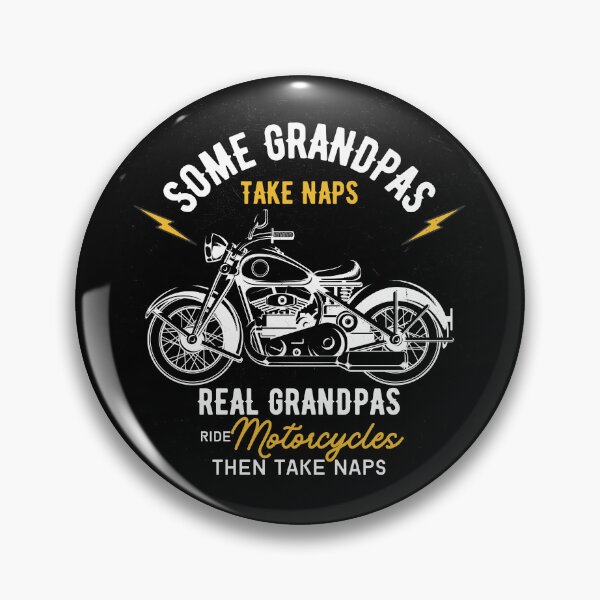Item preview, Grandpas Motorcycle Rider designed and sold by LuveraxArt.