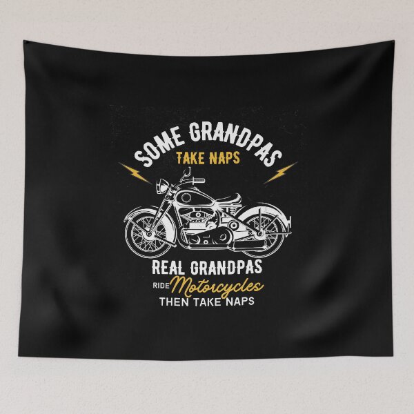 Item preview, Grandpas Motorcycle Rider designed and sold by LuveraxArt.