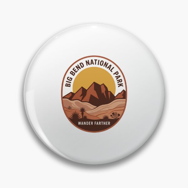 Item preview, Big Bend National Park Wander Farther National Park Travel Hiker Explorer designed and sold by Simsimah26Parks.