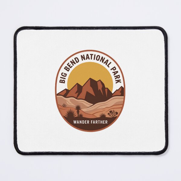 Item preview, Big Bend National Park Wander Farther National Park Travel Hiker Explorer designed and sold by Simsimah26Parks.