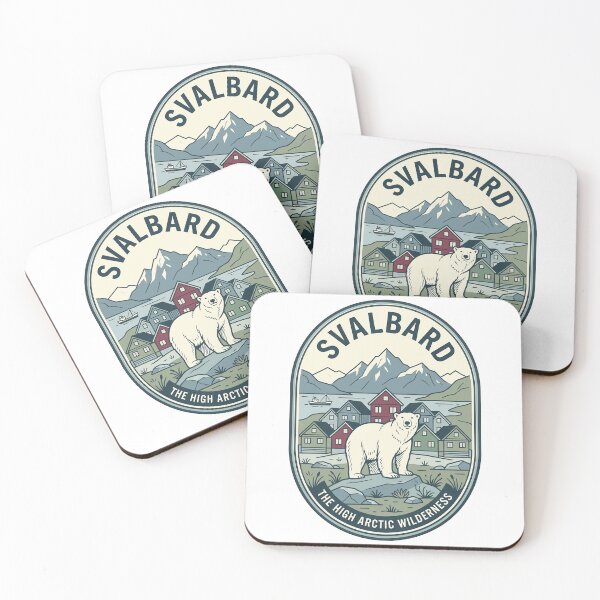Item preview, Vintage Svalbard Polar Bear Arctic Wilderness Badge designed and sold by k3rstman1.