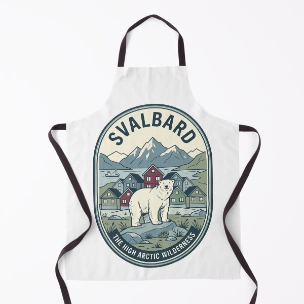 Item preview, Vintage Svalbard Polar Bear Arctic Wilderness Badge designed and sold by k3rstman1.