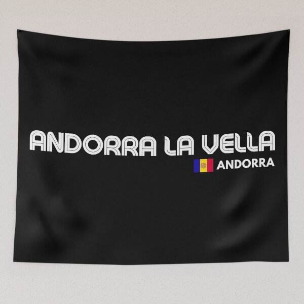 Item preview, Andorra la Vella - Andorra designed and sold by Sketch-Shack.