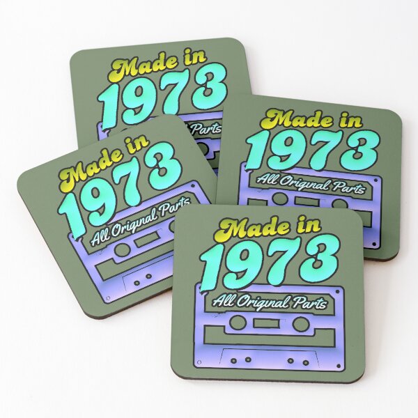 Item preview, Made In 1973 Retro Cassette 50th Birthday designed and sold by AstronautMerch.