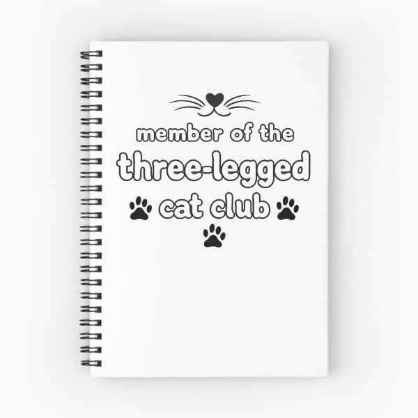 Item preview, Three-Legged Cat Club designed and sold by MoonMonkeyNbear.