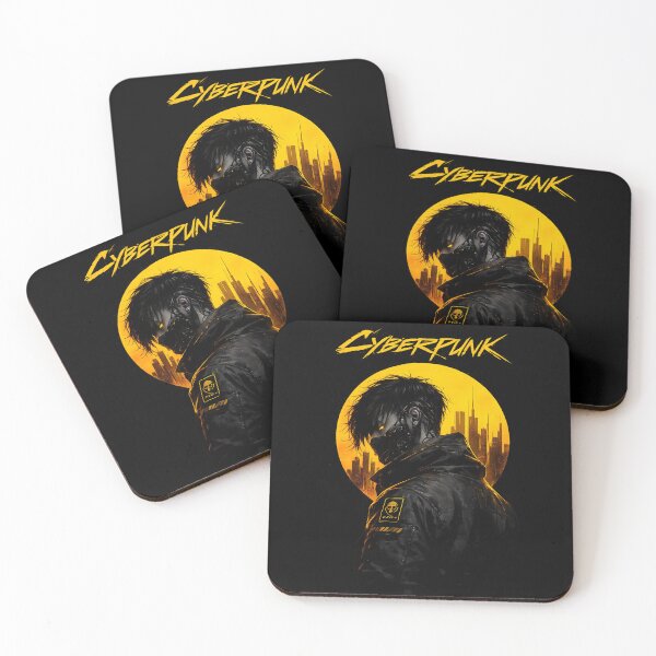 Item preview, Cyberpunk Future Warrior | Yellow Neon City Aesthetic designed and sold by Ivory Code.