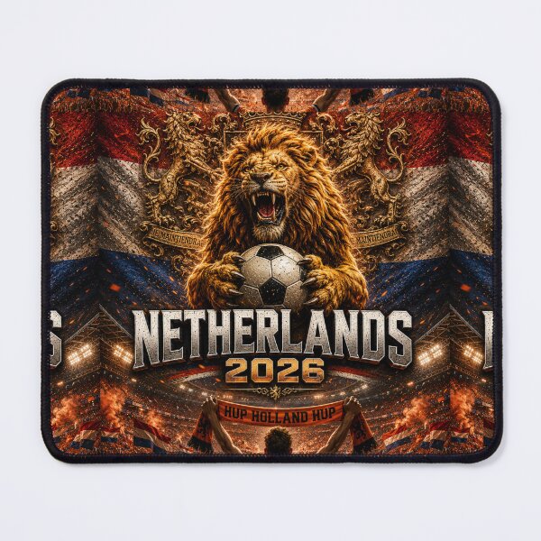 Item preview, Netherlands Football Lion 2026 | Oranje Pride Dutch Soccer Fan Art | World Cup Inspired Graphic designed and sold by Winetastic-Art.