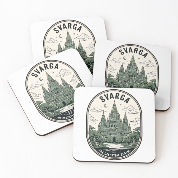 Item preview, Svarga The Celestial Realm Vedic Hindu Temple designed and sold by k3rstman1.