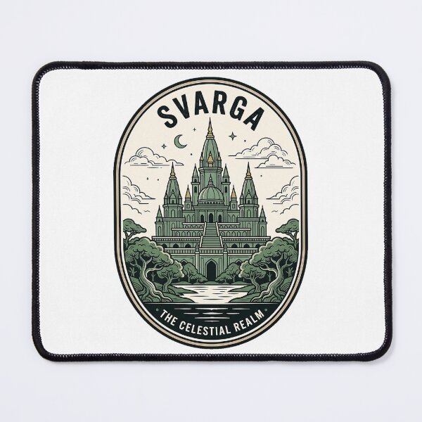 Item preview, Svarga The Celestial Realm Vedic Hindu Temple designed and sold by k3rstman1.
