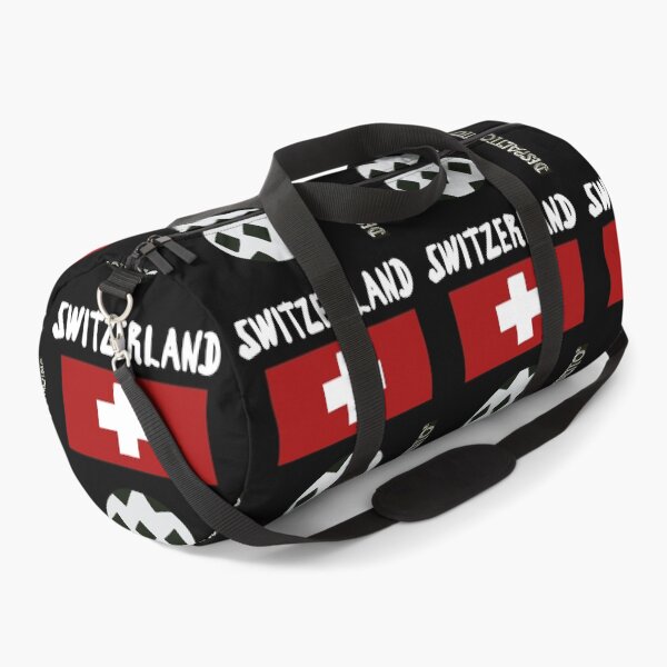 Item preview, Despacito® Switzerland Flag Black White Ball Futbol Text designed and sold by DespacitoBrand.