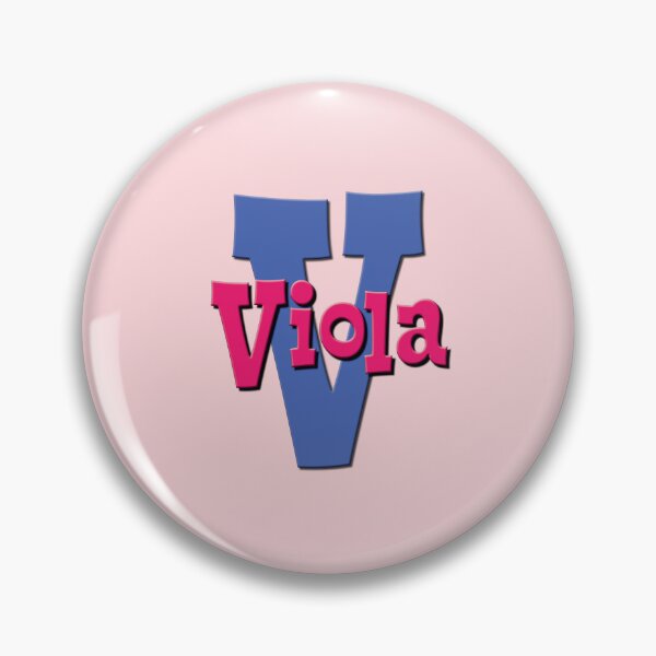Item preview, V is for Viola, Girl’s and Woman's Name and Initial  designed and sold by CharlottePlaceArt.