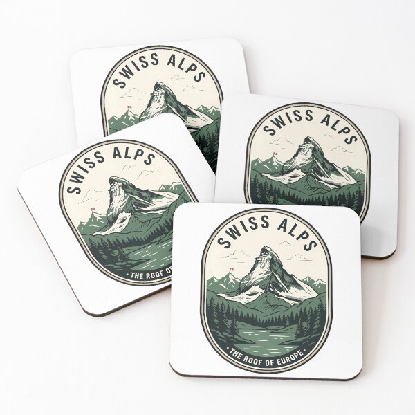 Item preview, Vintage Swiss Alps Matterhorn Mountain Travel Badge designed and sold by k3rstman1.