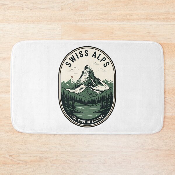 Item preview, Vintage Swiss Alps Matterhorn Mountain Travel Badge designed and sold by k3rstman1.