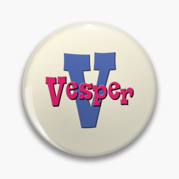 Item preview, V is for Vesper, Girl’s and Woman's Name and Initial  designed and sold by CharlottePlaceArt.
