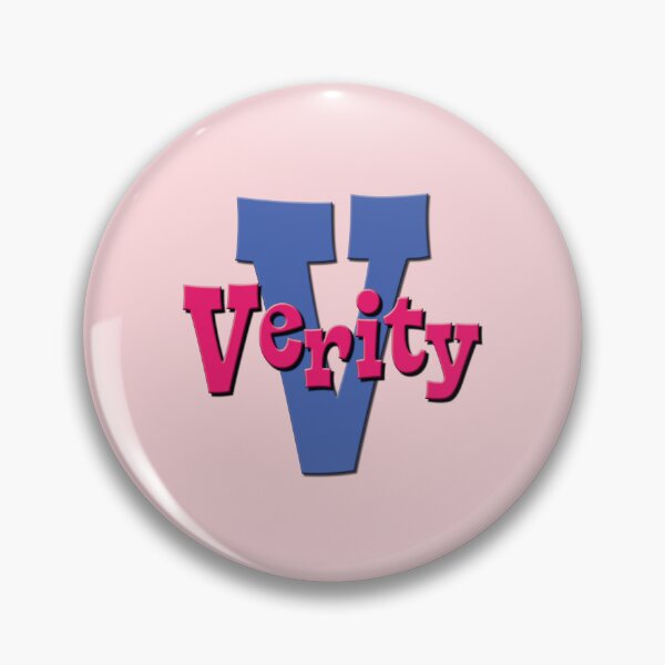 Item preview, V is for Verity, Girl’s and Woman's Name and Initial  designed and sold by CharlottePlaceArt.