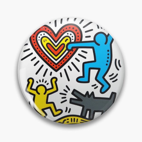 Item preview, Vibrant Pop Art Joy | Dance, Dog, and Heart Illustration designed and sold by rarekicksnyc.