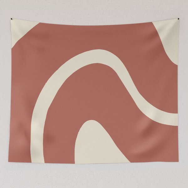 Item preview, Terracotta Modern Abstract Art designed and sold by NicoleYoungStudio.