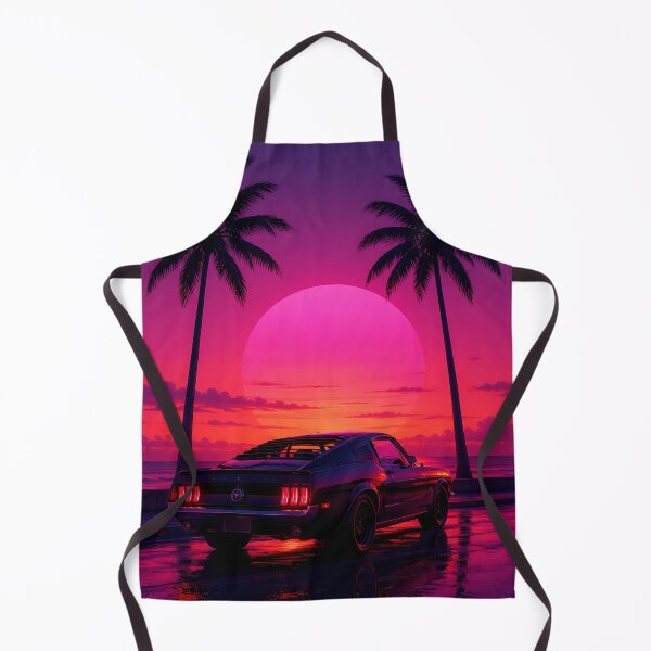 Item preview, Sunset Legend | Retro 80s Aesthetic Car Design designed and sold by Ivory Code.