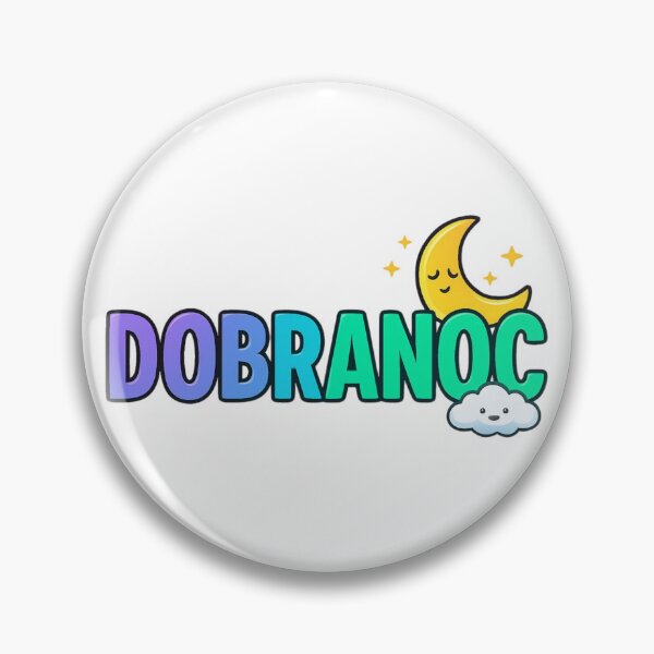 Item preview, Cute Dobranoc Polish Good Night Moon and Cloud designed and sold by Inka Moon Design.