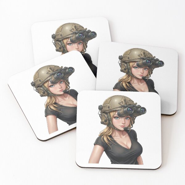 Item preview, Tactical NVG Girl - Night Operations Aesthetic designed and sold by RAWLIFEGRAPHIC.