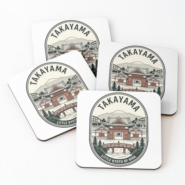 Item preview, Takayama Japan Little Kyoto Vintage Travel Badge designed and sold by k3rstman1.