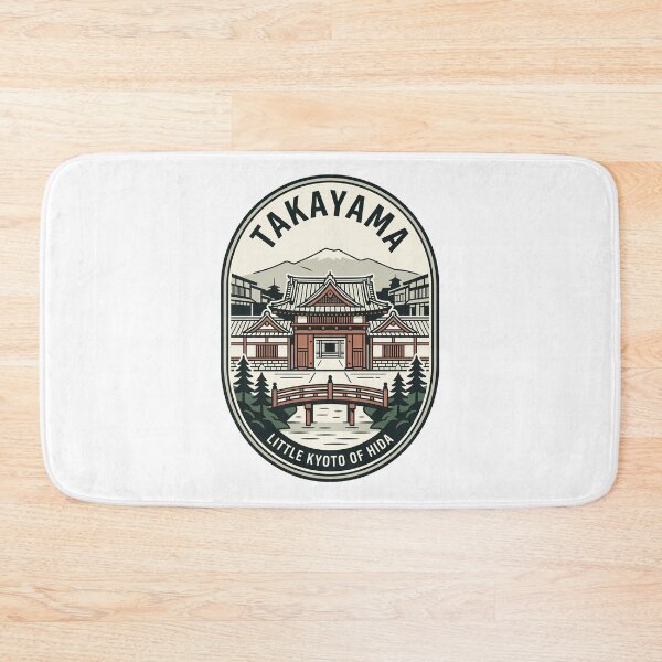 Item preview, Takayama Japan Little Kyoto Vintage Travel Badge designed and sold by k3rstman1.