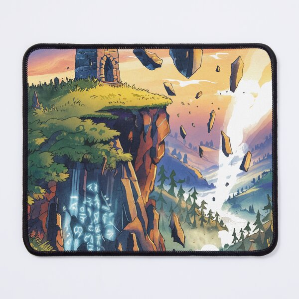 Item preview, Ruins of the Ancient Kingdom, Fantasy Game Art Print Gift designed and sold by LatentGoods.