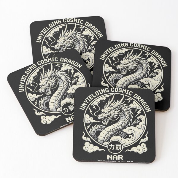 Item preview, Unyielding Cosmic Dragon // Neo-Japanese Streetwear designed and sold by Ivory Code.