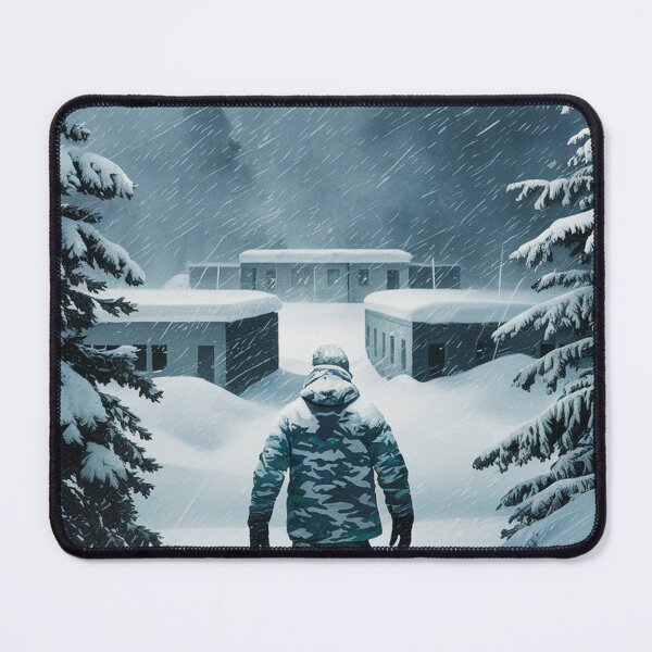 Item preview, Whiteout Arctic Military, FPS Game Art Print, Gamer Gift designed and sold by LatentGoods.