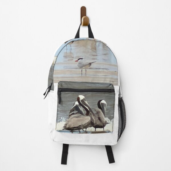 Item preview, Brown Pelican Perched on the beach. designed and sold by Pearls1.