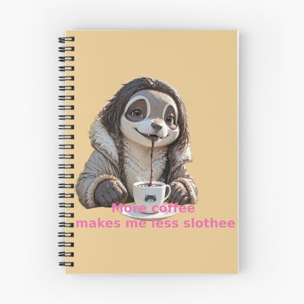 Item preview, more coffee makes me less slothee designed and sold by BLUESKY11a.