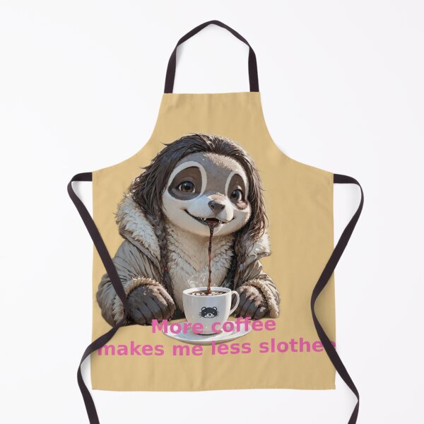 Item preview, more coffee makes me less slothee designed and sold by BLUESKY11a.