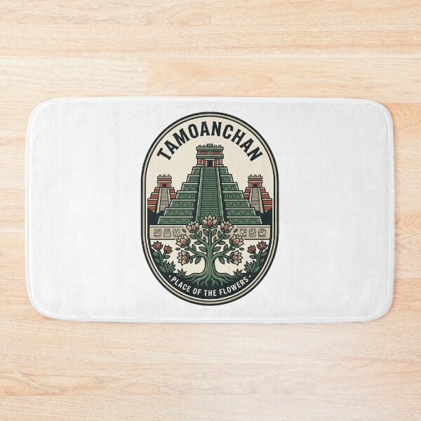 Item preview, Tamoanchan Place of the Flowers Vintage Aztec Pyramid designed and sold by k3rstman1.
