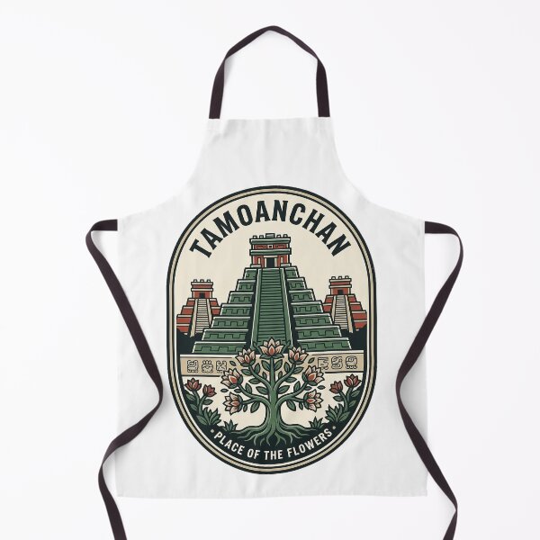 Item preview, Tamoanchan Place of the Flowers Vintage Aztec Pyramid designed and sold by k3rstman1.