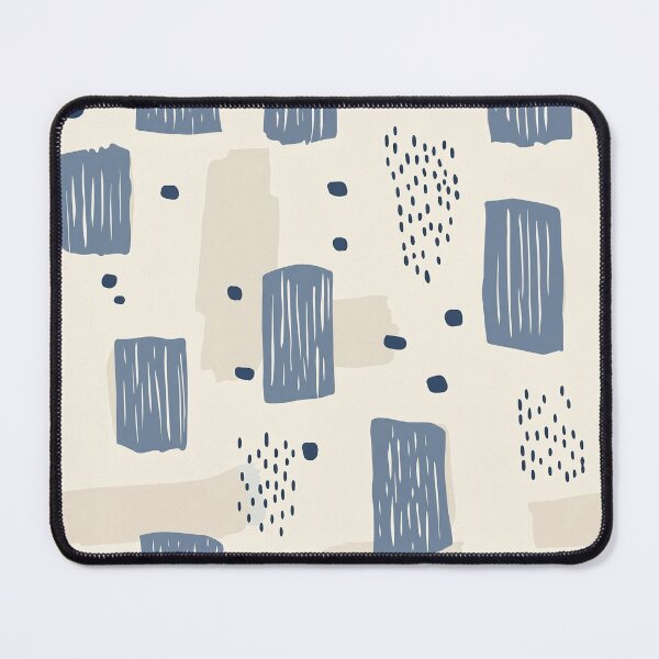 Item preview, Blue Scandinavian Nursery Shapes designed and sold by MegaNovaArt.