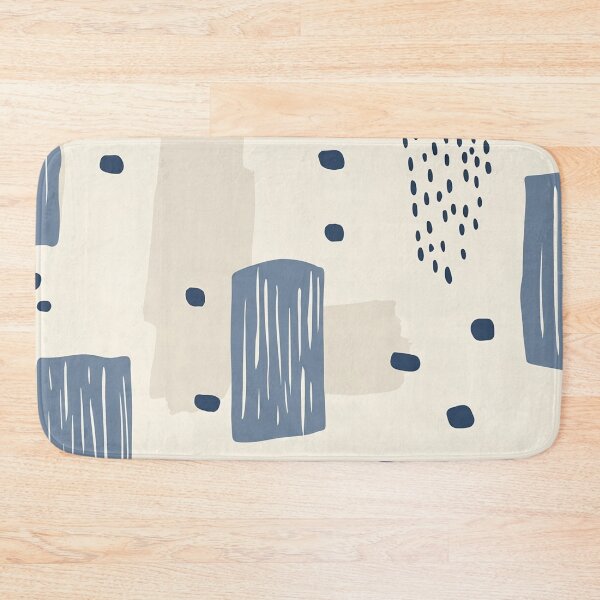 Item preview, Blue Scandinavian Nursery Shapes designed and sold by MegaNovaArt.